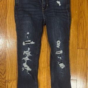 NWT Abercrombie Kids High Rise Jean Legging 7/8